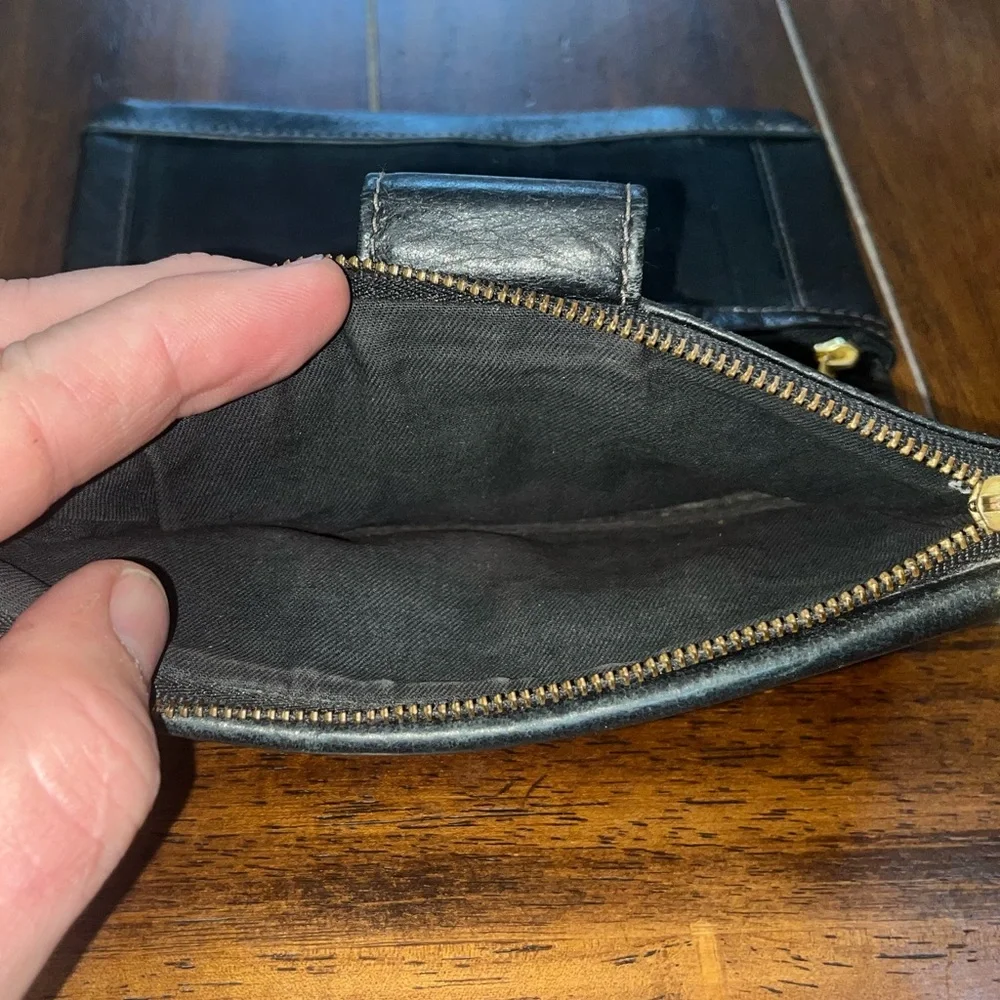 Fossil Black Leather Wallet